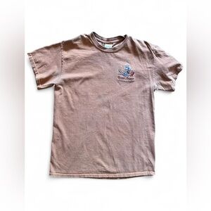 Sedona Arizona Men’s Burnt Orange Short Sleeved Tshirt Stitched Logo Size Medium